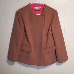 Boden Camel Wool Coat